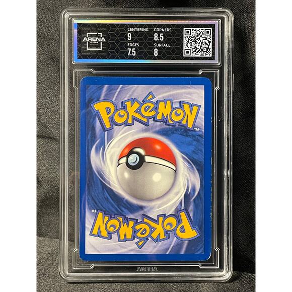 2000 Dark Blastoise 1st Edition 3 Pokémon Team Rocket ArenaClub Graded NM-MINT 8 - Picture 3 of 4